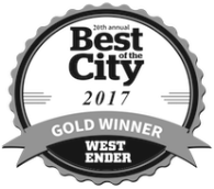 West Ender - Best of the City Best Construction/Renovation Contractor of the year (2017)